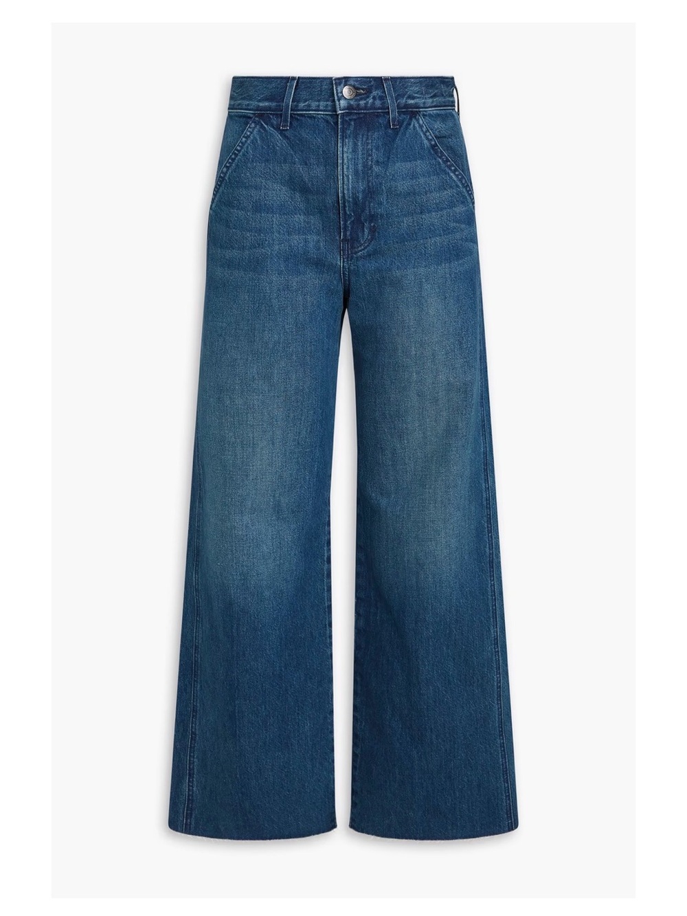 VERONICA BEARD Taylor high-rise wide-leg jeans size 30